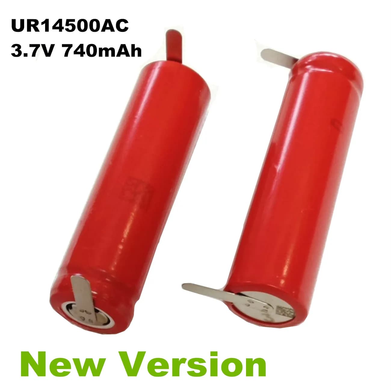 2 batteries of 740mAh for Sanyo UR14500AC for Braun Oral B Pro 2 type 3766 3758 3759 iO4 iO5 iO6 iO7 iO9 iO8