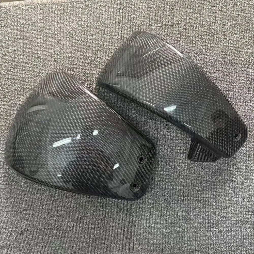 Per Harley Davidson Lowrider 2022 2023 2024, parte di modifica per moto in fibra di carbonio, copertura laterale batteria, piastra di protezione telaio