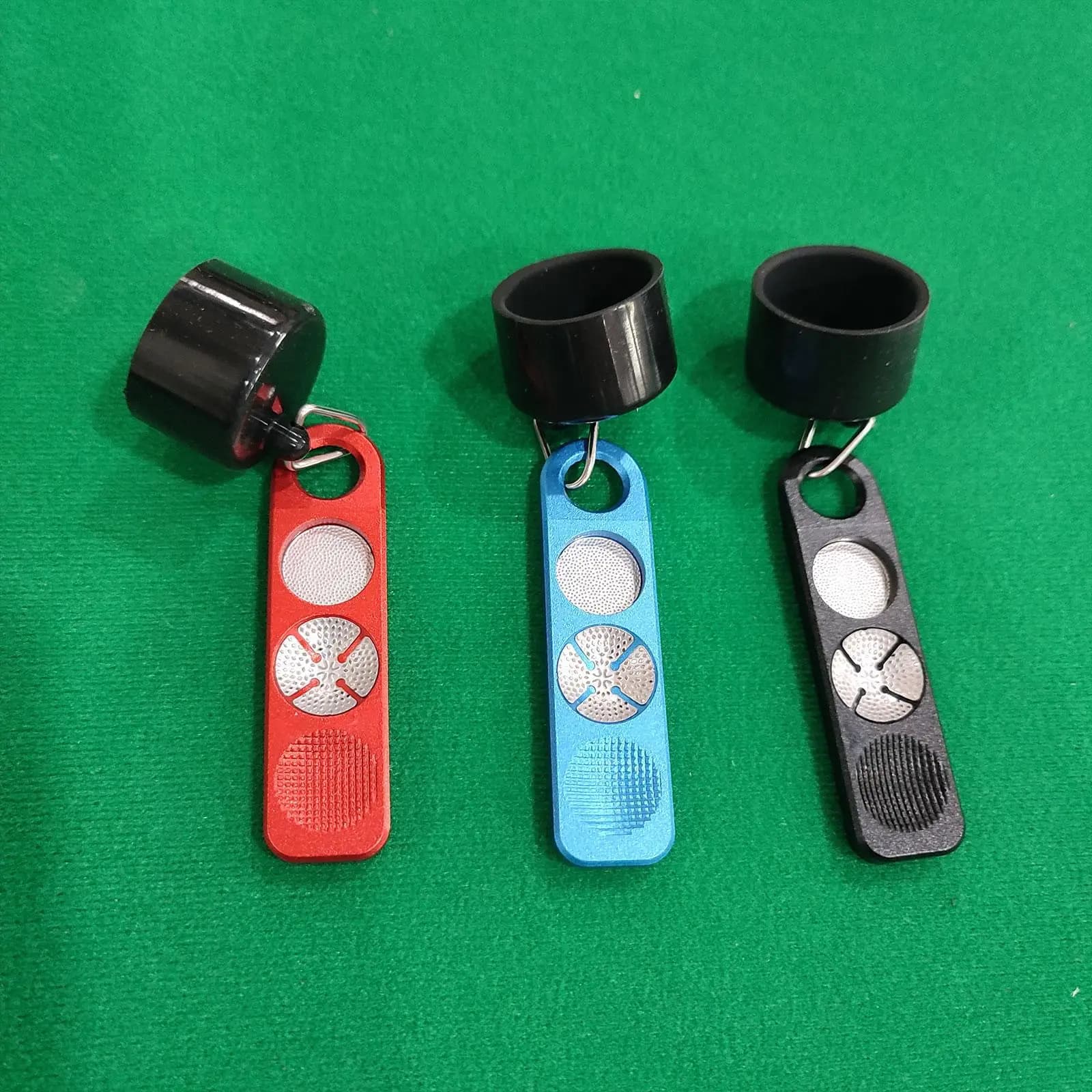 Porta Gesso per Stecca da Biliardo, Accessori Essenziali per Stecca, Levigatore e Lucidatore per Punta della Stecca 4 in 1 per Principianti