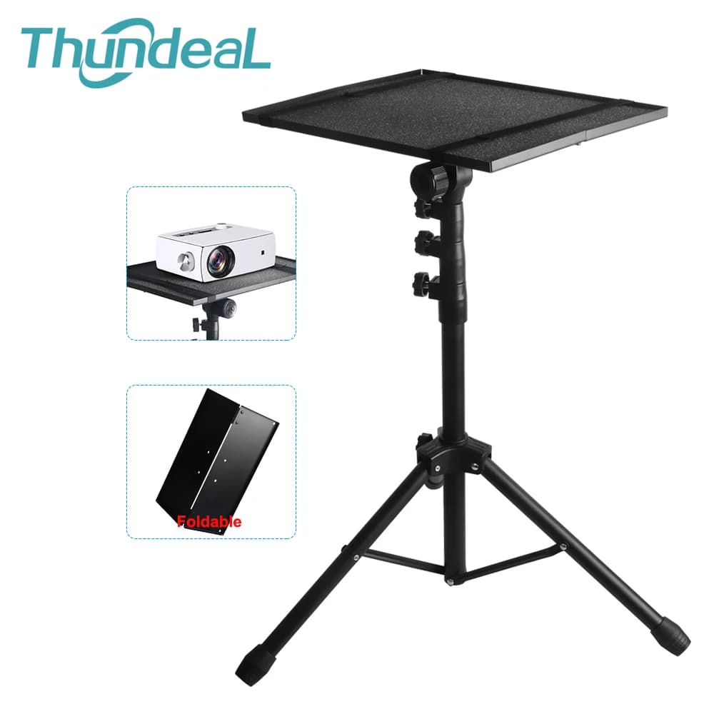 1-10KG Treppiede per proiettore TD98 TDA6 X30 X5 PG600 Supporto per proiettore da pavimento regolabile Staffa per treppiede Vassoio Supporto per laptop portatile