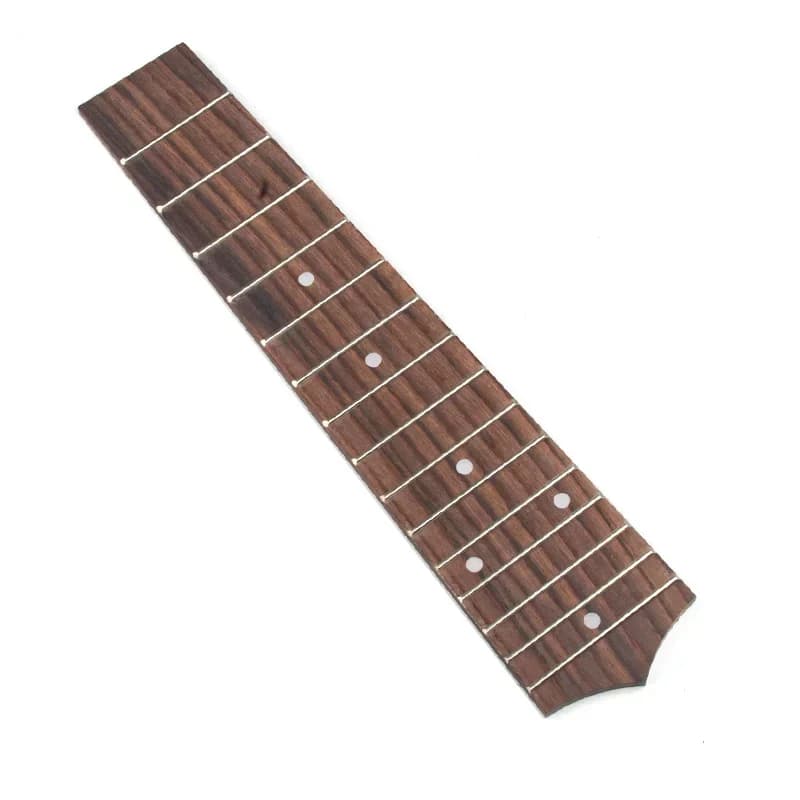 21 Tastiera per Ukulele Soprano per Ukulele con 4MM Dot 15 Fret Sostituzione tastiera UK in palissandro