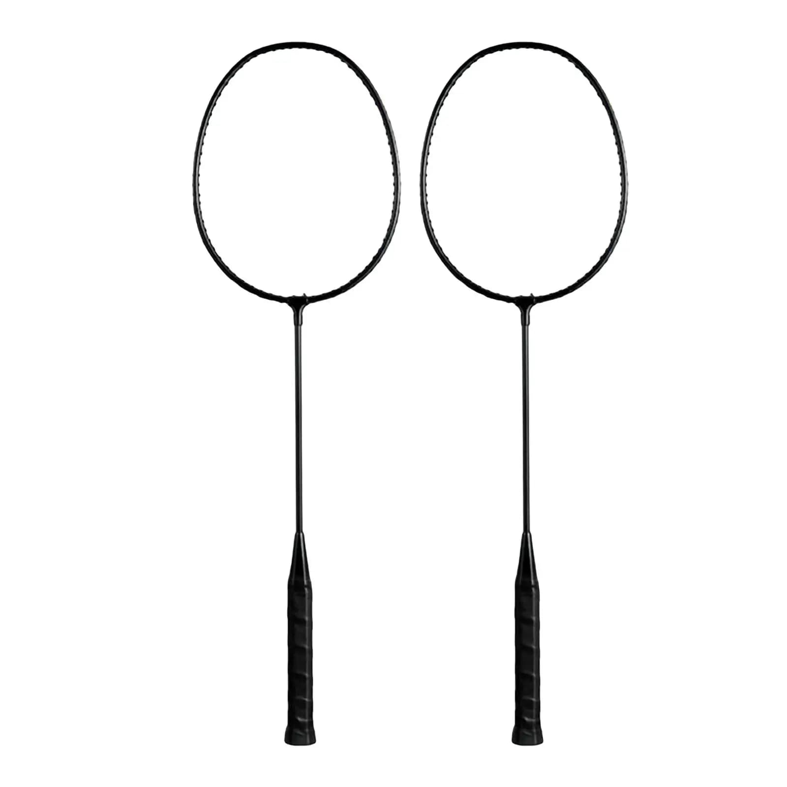 Professional 2-piece badminton racket set, read, for indoor tennis
