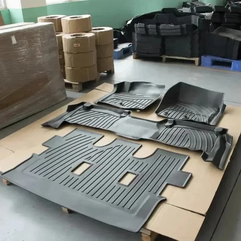 Bestseller di Fabbrica: Tappetini Auto 3D in Gomma TPV (Set Anteriore e Posteriore) VA Zenix