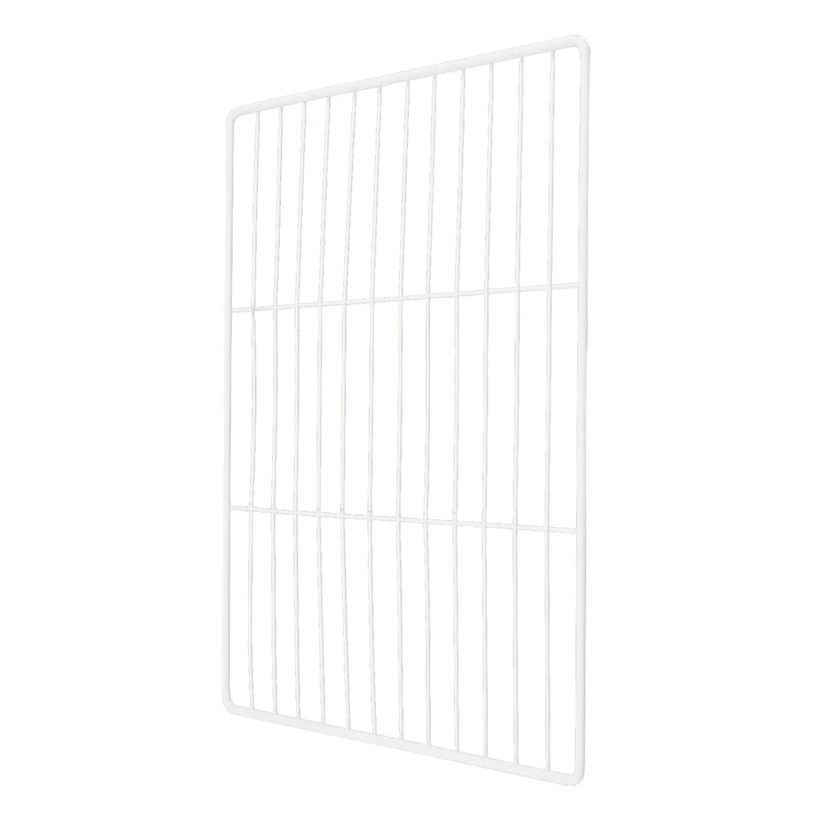 Wire Metal Refrigerator Divider Shelf Organizer 11x9 Detachable Freezer Rack for Efficient Food Storage Metal Freezer Divider