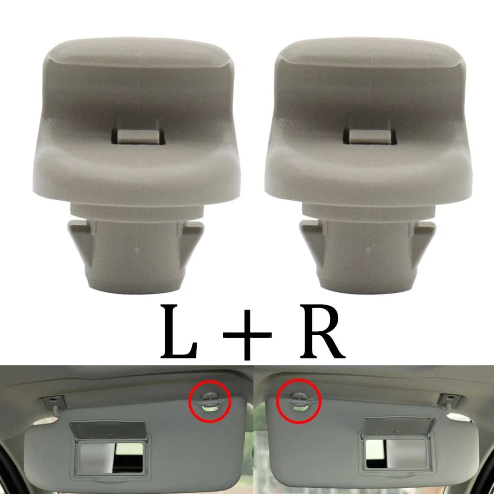 2X Clip per Parasole Supporto Staffa per Nissan Juke F15 Tiida C12 X-trail T31 T30 Infiniti FX35 FX45 G35 Pathfinder R51 Frontier