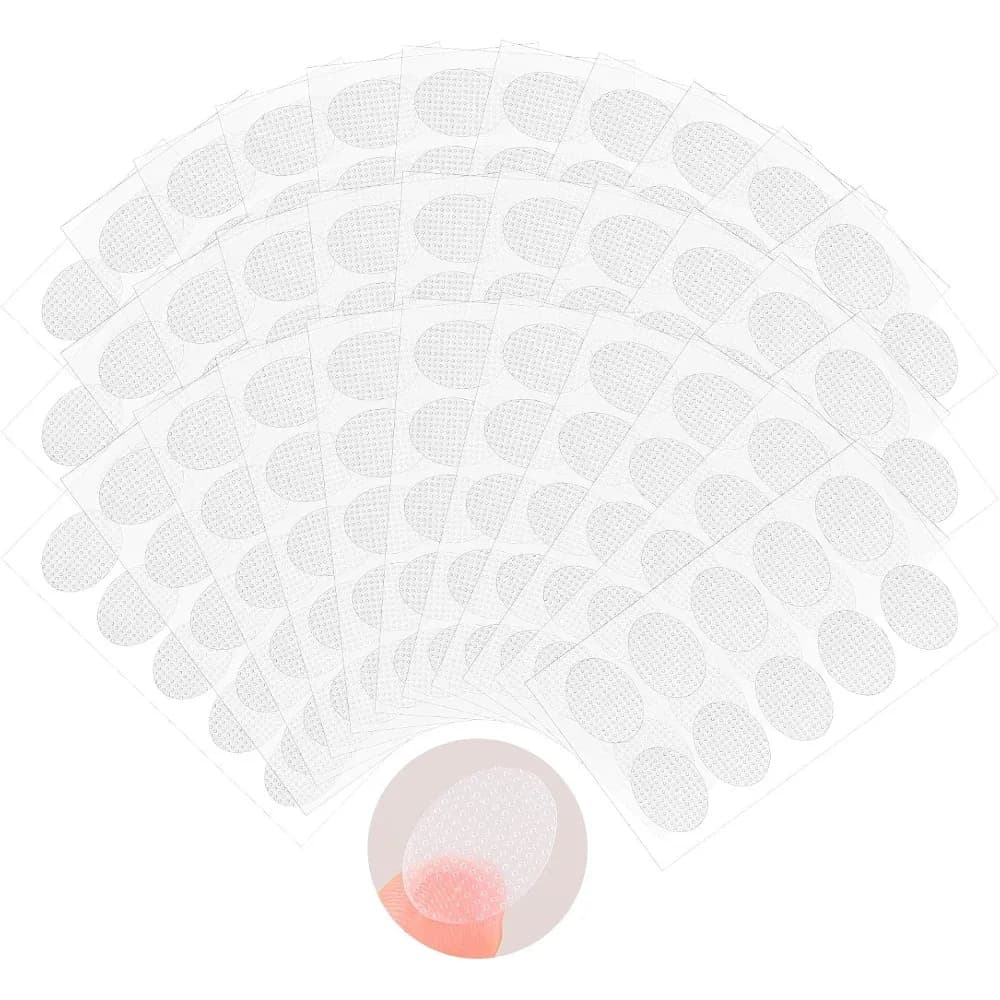 Earlobe Support Patches for Heavy Earrings Ear Stickers 480 Pcs Reusable Invisible Adhesive Backings to Repair Torn Split Stretched Piercing Holes Prevent Sagging Pain Relief for Sensitive Ears Women Men