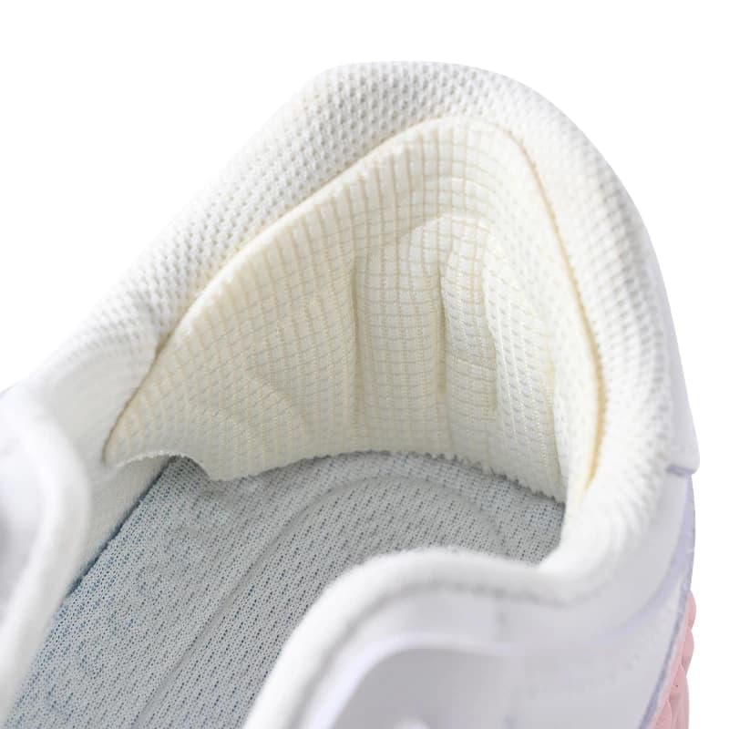 | Adjustable size wear cushion inserts, back adhesive for heel protection