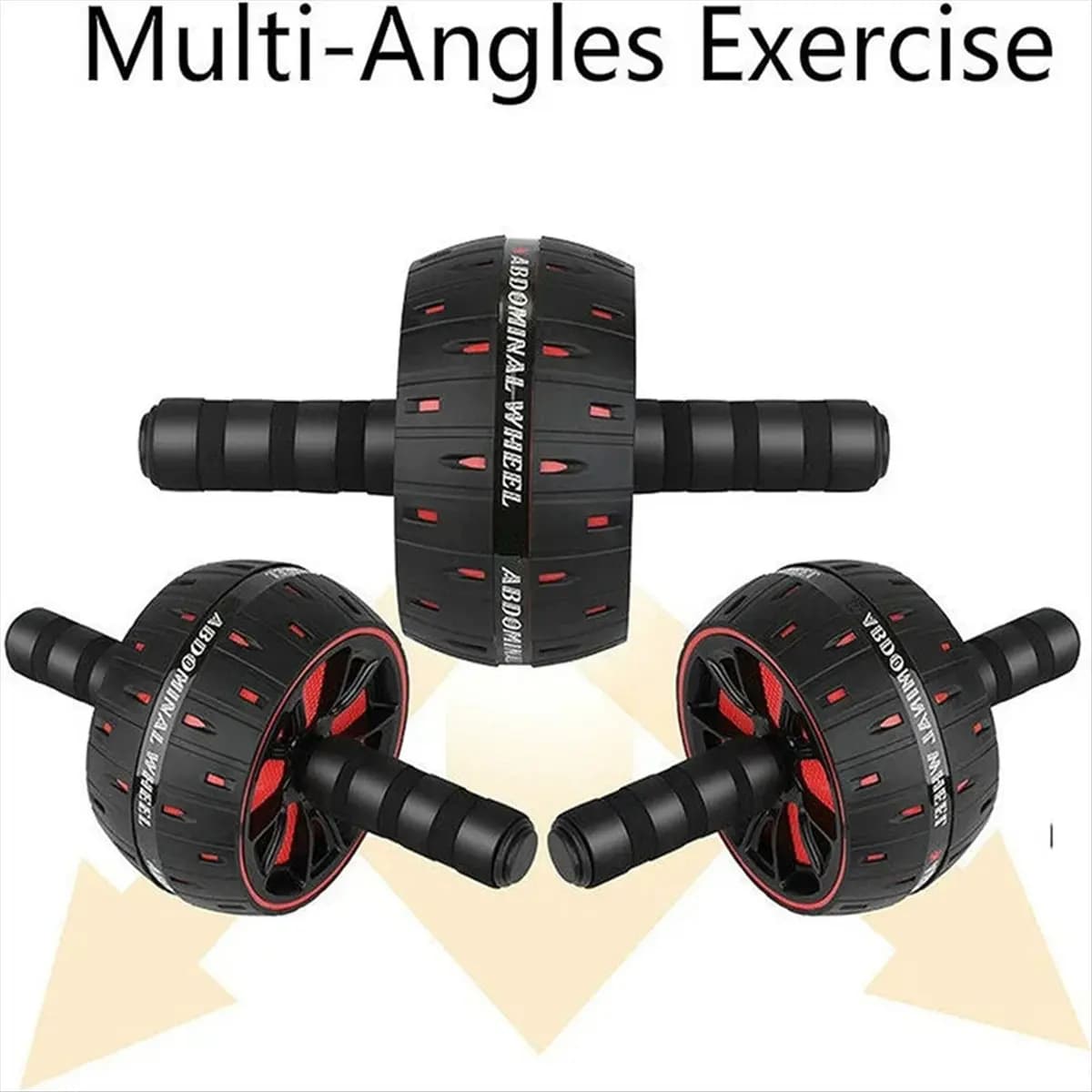 ABME New Big Ab Roller for Abs Workout Ab Roller Wheel Exercise Equipment for Core Workout Abdominal Wheel Roller for Home Gym