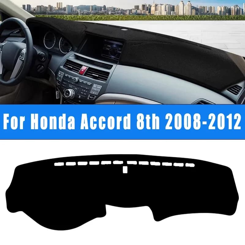 Auto Cruscotto Zerbino Parasole Strumento Scrivania Antiscivolo Dash Copertura Accessori Per Honda Accord 8th 2008-2012 2009 2010 2011