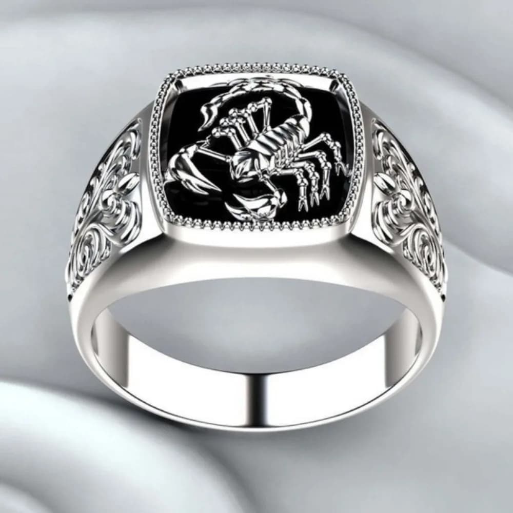 Animal Scorpion Punk Men's Ring Cheap Jewelry Accessories Wholesale Jewels Men's Rings Halloween Rings for Men's Strong Cold Rings