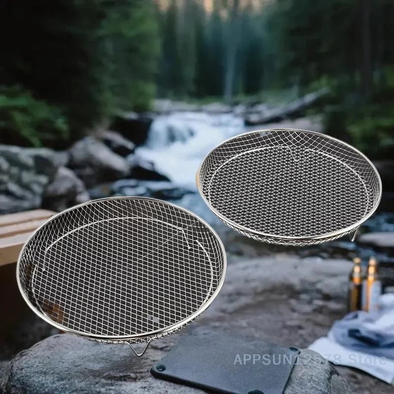 Stainless Steel Multi-Food Air Frying Grid: An essential stackable tool for your kitchen