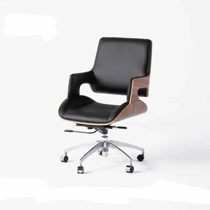 Sedia da Ufficio dal Design Moderno, Ergonomica e Confortevole, Poltrona Direzionale di Lusso con Cuscino per il Collo, Chaises De Bureau, Arredamento per Ufficio
