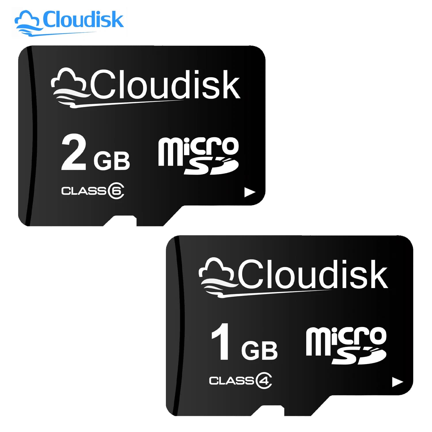 Cloudisk Microsd di alta qualità da 1 GB 2 GB Class4 Class6 Scheda TF di memoria con chip originale per Roku