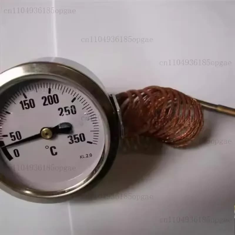Thermometer for Oven with Sonda Capillare and Fixing Clip