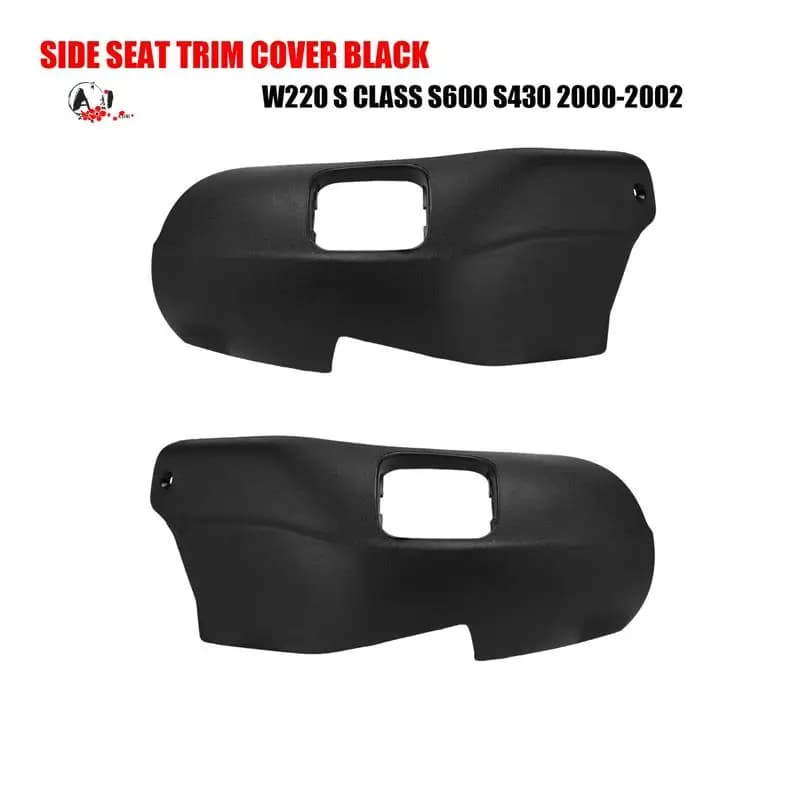A10E-Copertura per seggiolino auto nera per Mercedes Benz W220 Classe S S600 S430 2000-2002