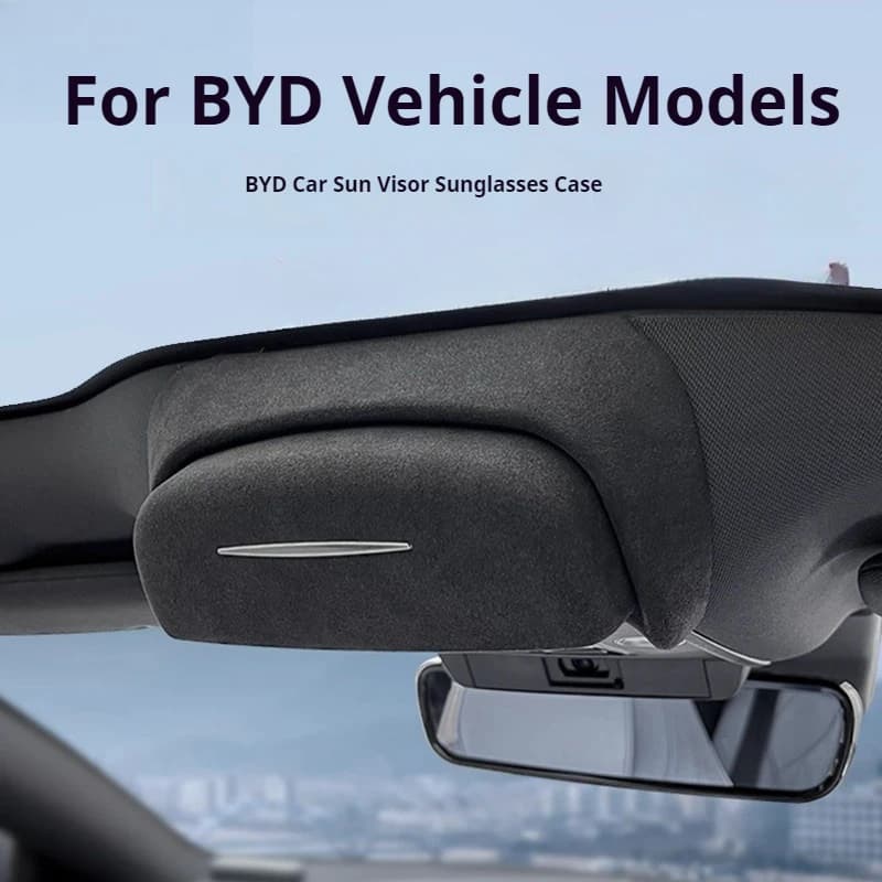 For BYD SEAL U Seal 06 DMi Atto 3 Car Glasses Box Sunglasses Storage Clip Modified