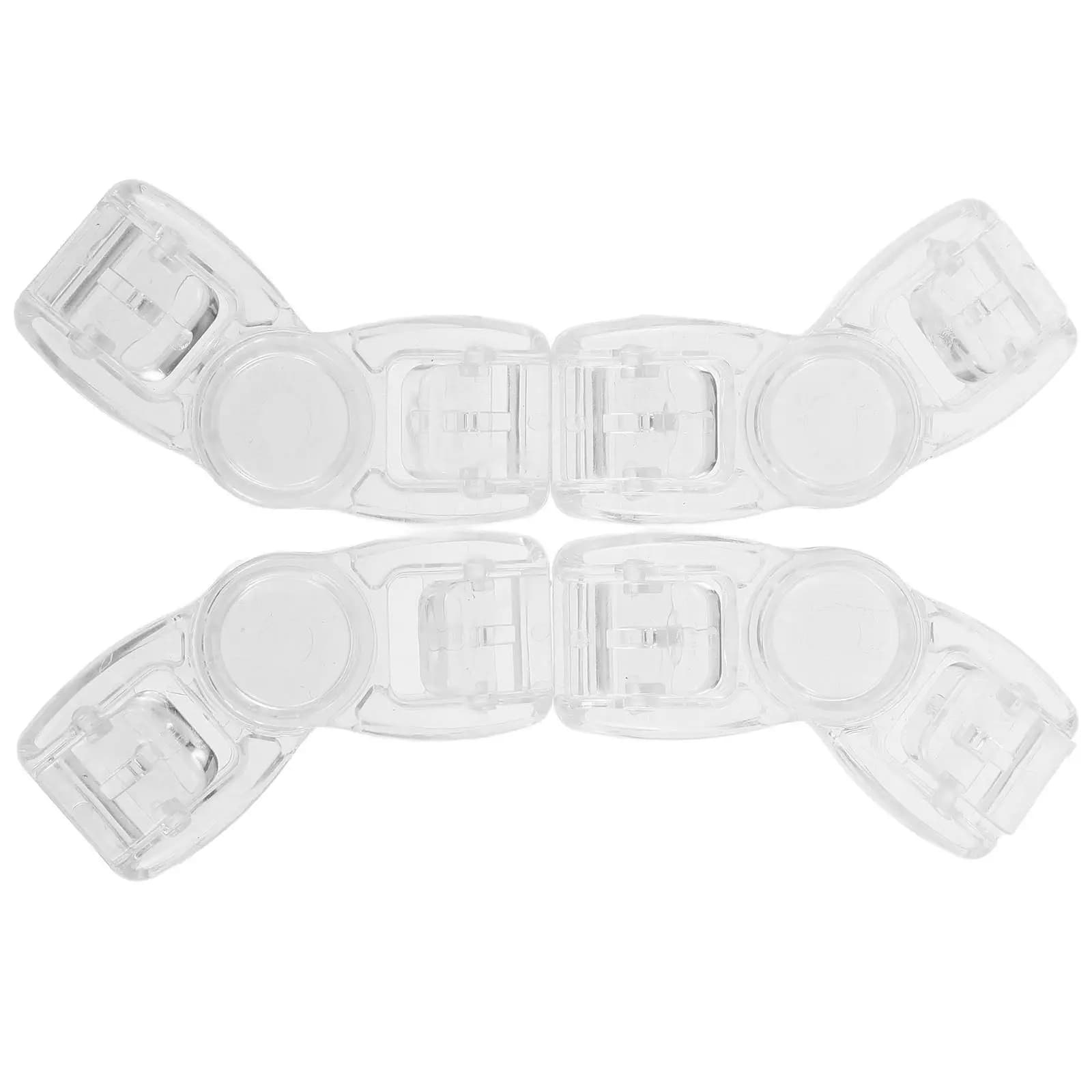 4 Pieces Universal Plastic Buttons for Swimwear, Easy Fittings to Install, Comfortable and Safe Connector for Strap, Spare Parts