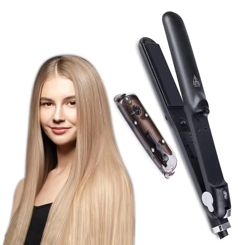 Professional Double Use Ceramic Hair Plate (dryer/Bagnato) for Beauty Salon, Rapid Stiring