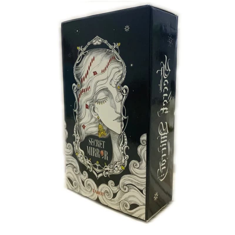 Segreto Specchio Tarocchi 80 mazzi 10x6.3 cm Mazzo Divinazione Inglese Vision Edition Tarocchi Gioco da tavolo per la festa