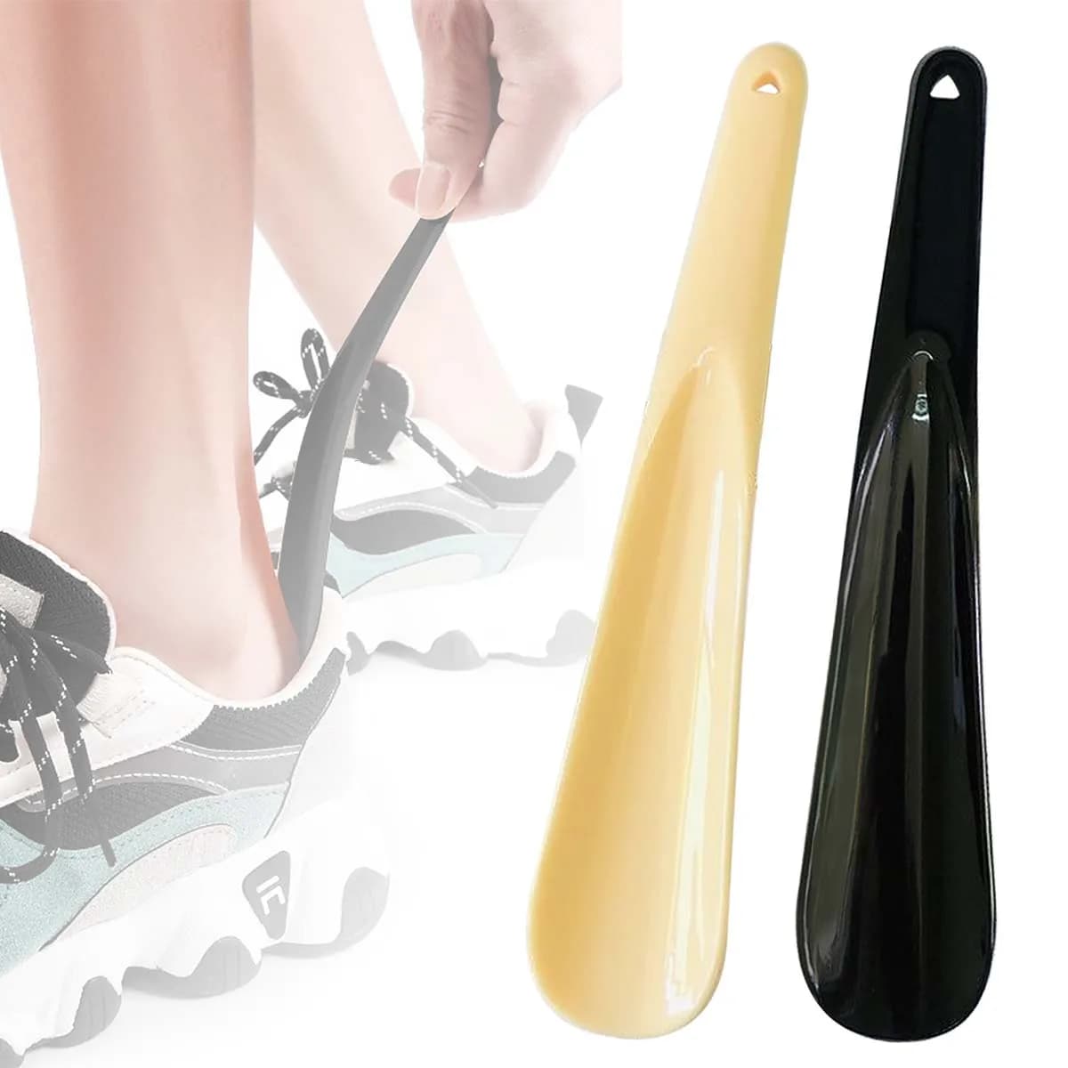 Express shoe puller-home shoe lifting tool, lazy person, compact, high-end, portable shoe scraper