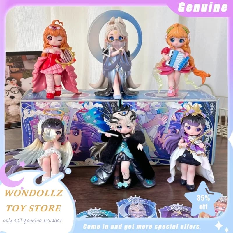 Vivistar Dream Orchestra Prologue Series Blind Box Originale - Statuetta Anime Ragazza Carina, Ornamento da Scrivania, Modellino da Collezione, Regalo per Ragazze