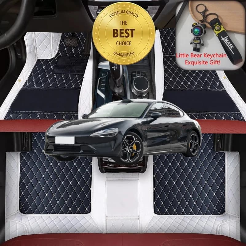 Custom Auto Mats for Xiaomi SU7 Pro, Auto Accessories, Measurable Waterproof Mats, For Left/ Right Guide