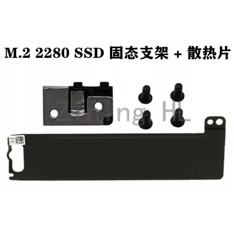 Staffa per SSD M.2 e dissipatore di calore 02FFR0 0X3DN4 per Dell Precision 3520 3530 M3520 M3530 E5580 E5590 E5480