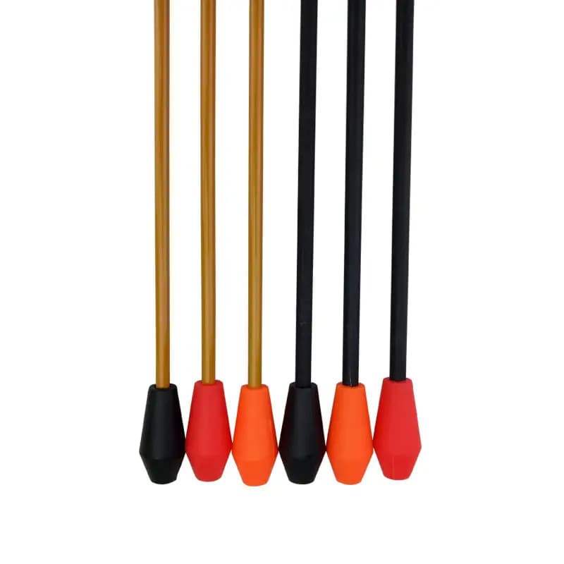 ID 8mm Archery Rubber Arrow Point Outdoor Sports Arrowhead Field Tips Rubber Blunt Target Point