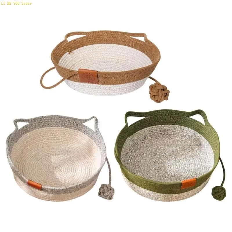 W3JE Kittens Play Basket Nido resistente ai graffi per cani taglia piccola, media e
