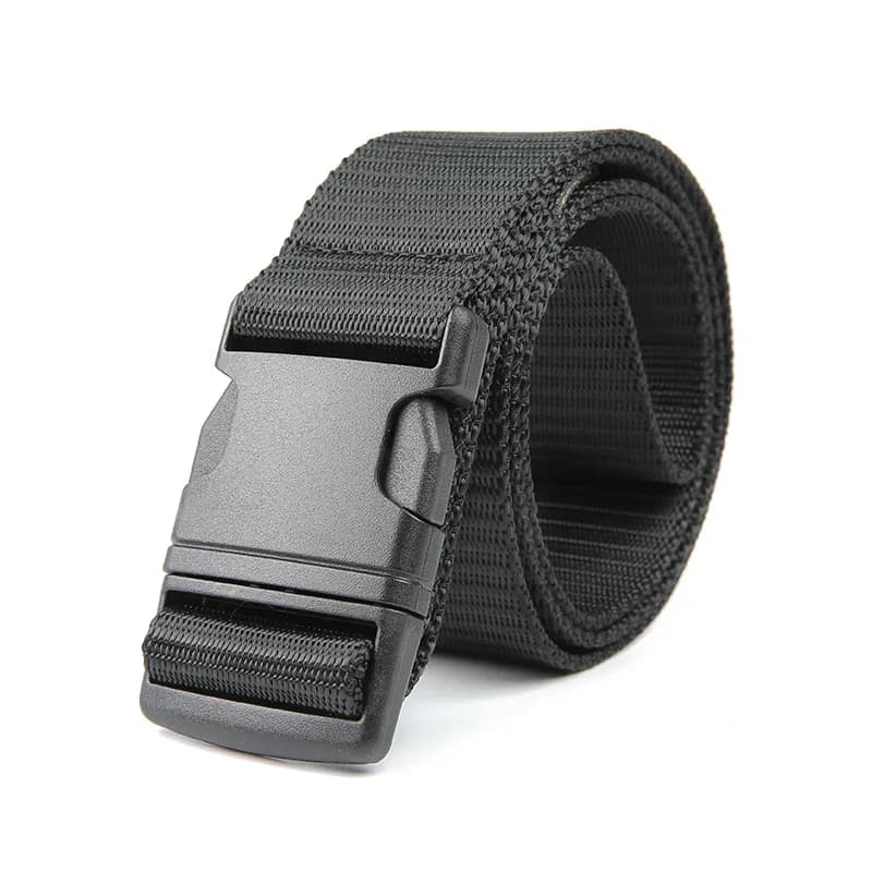 2023 Military Men Belt Army Belts Adjustable Man Outdoor Travel Tactical Waist With Plastic Buckle For Pants 125cm Nylon Braid