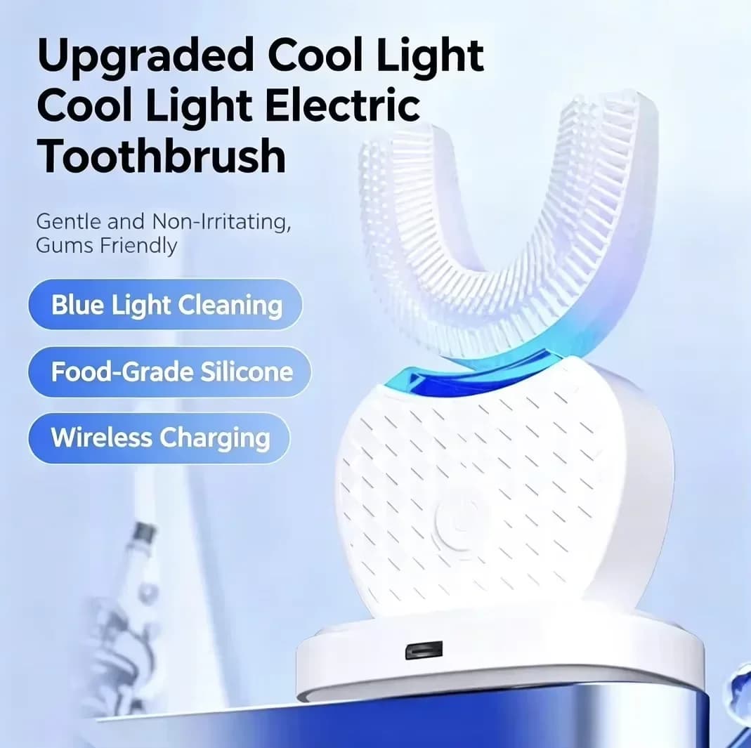 Dental Care U Shape Electric Toothbrush Manufacturer 360 Degree U-Shaped Automatic Electric Toothbrush