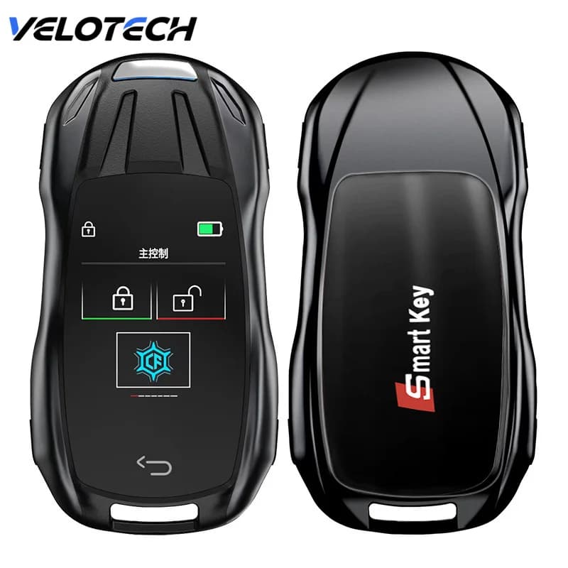 Telecomando intelligente per chiave auto LCD con schermo per Porsche BMW Benz Land Rover Audi Toyota Honda Nissan Jeep