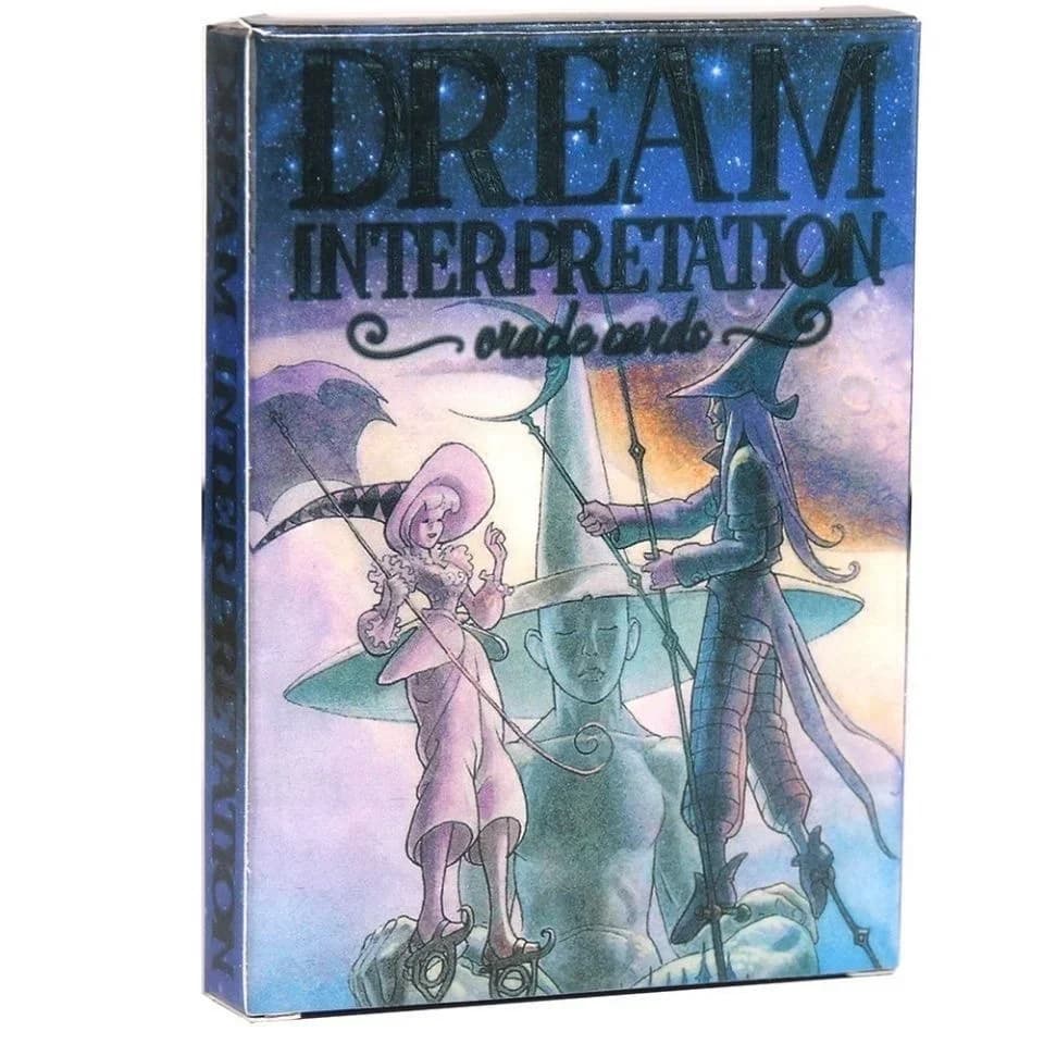 Interpretazione dei sogni Carta Oracle Tarocchi Carte Profezia Divinazione Mazzo Versione inglese Intrattenimento Gioco da tavolo 36 fogli/bo