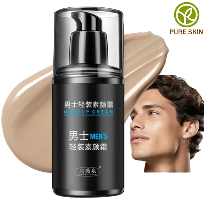 Cream BB Man 50g Natural Whitening Revitalizing Nutrient Illuminating Fondotinta Viso Tonalizing Impermeable Cream Viso Practice