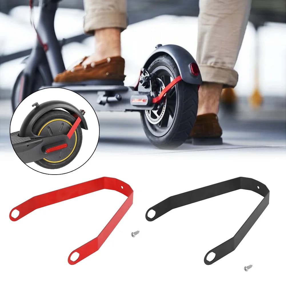 Staffa di Supporto Parafango Posteriore in Metallo per Monopattino Elettrico NINEBOT MAX G30, Parte di Ricambio per Sistema Parafango