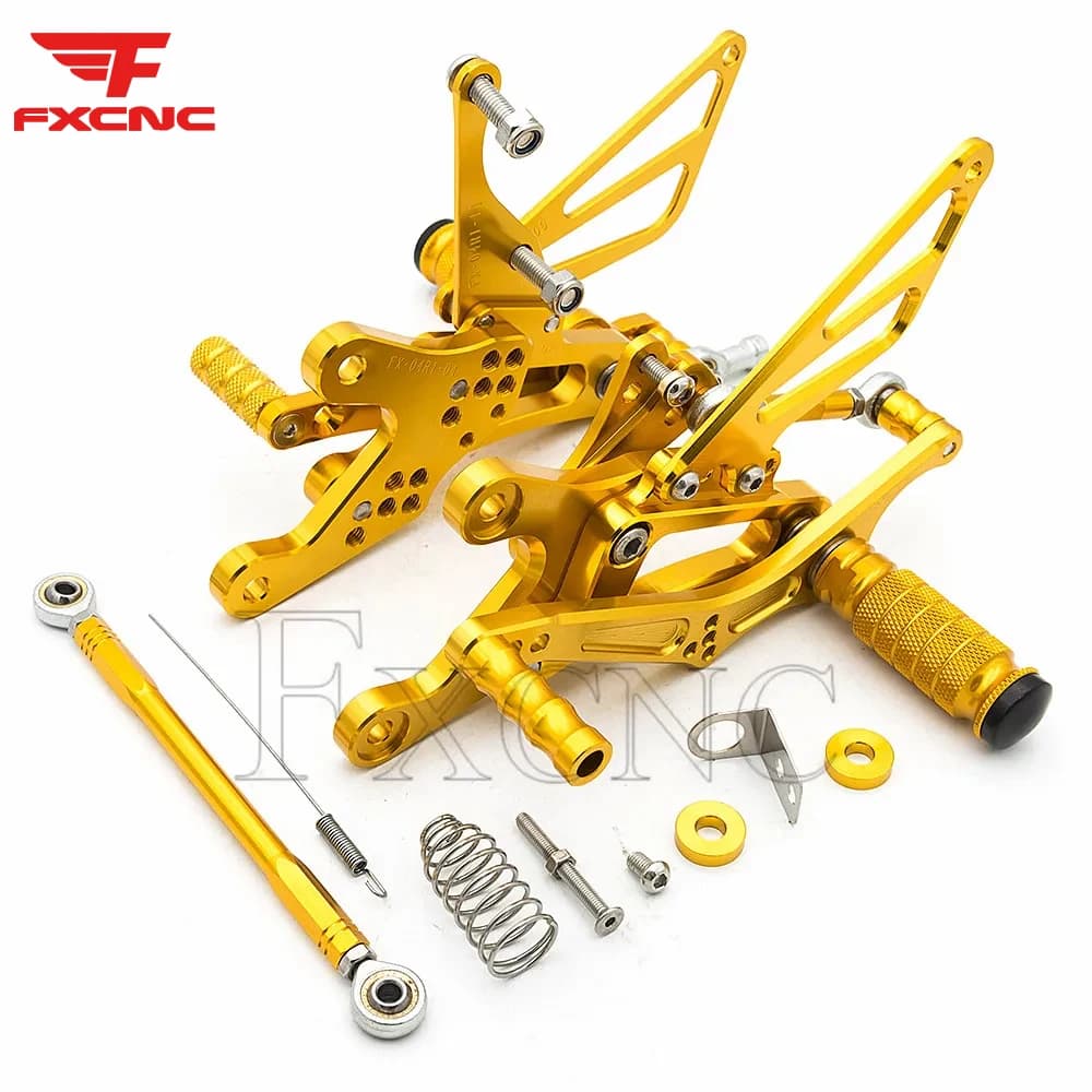 For YAMAHA YZF R1 1998-2003 Motorcycle Rearset Footrest CNC Aluminum Alloy Footpeg pedal Foot peg Rear Set