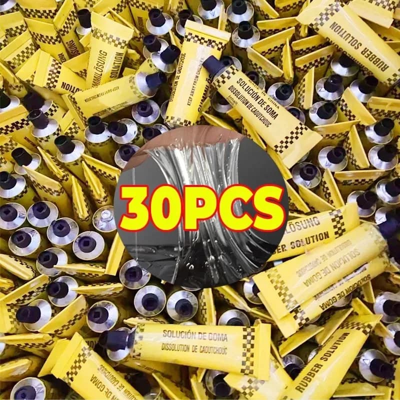 1-30pcs Bike Trye Pneumatico Patching Colla di Riparazione Moto Bicicletta Pneumatico Tubo Interno Puntura Strumento di Riparazione 12g Auto Pneumatico riparazione Colla