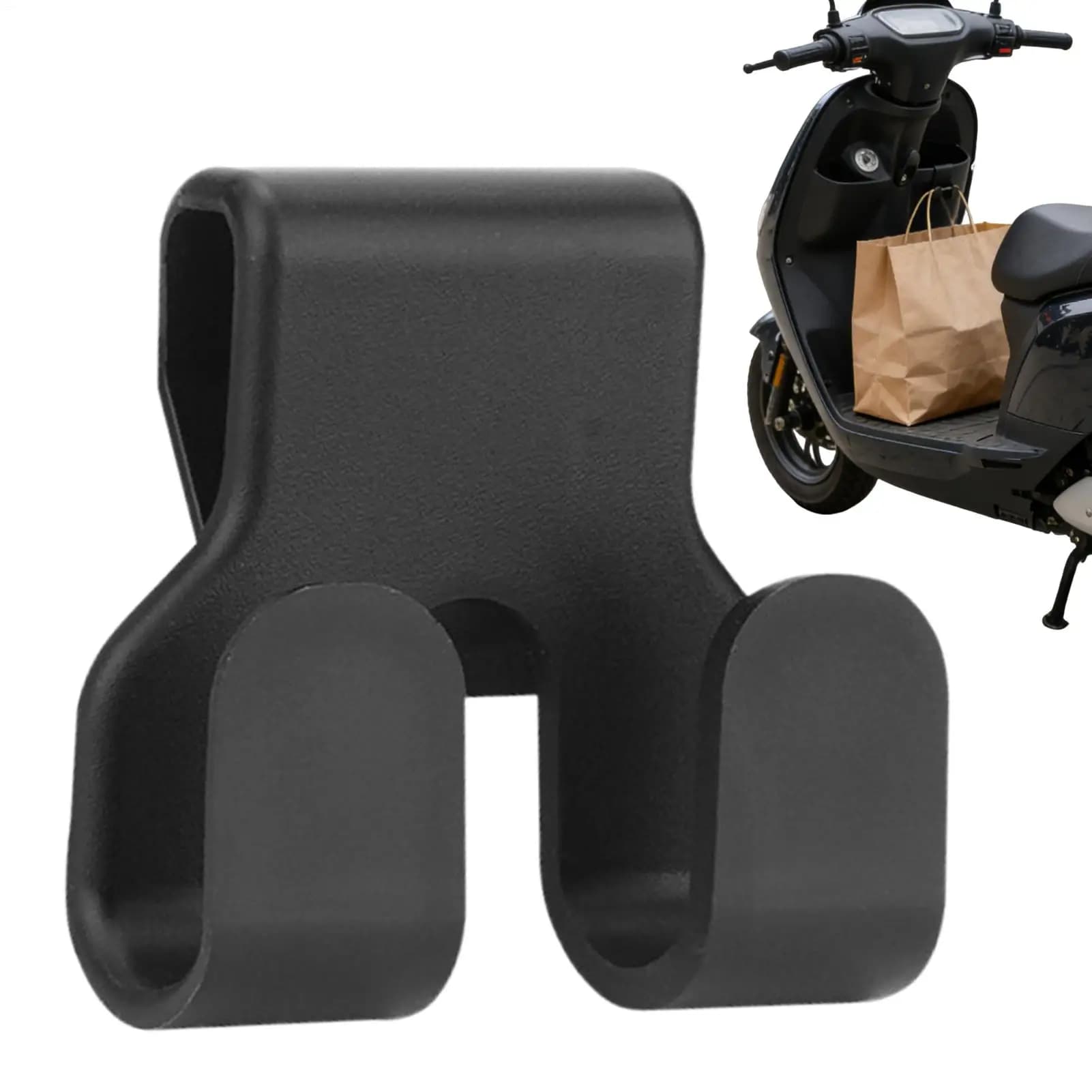 Electric Bike Organizer Hooks Space-Saving Organizer Motorcycle Saddlebag Mounting Hooks for Daily Commuting Road Trips Helmet