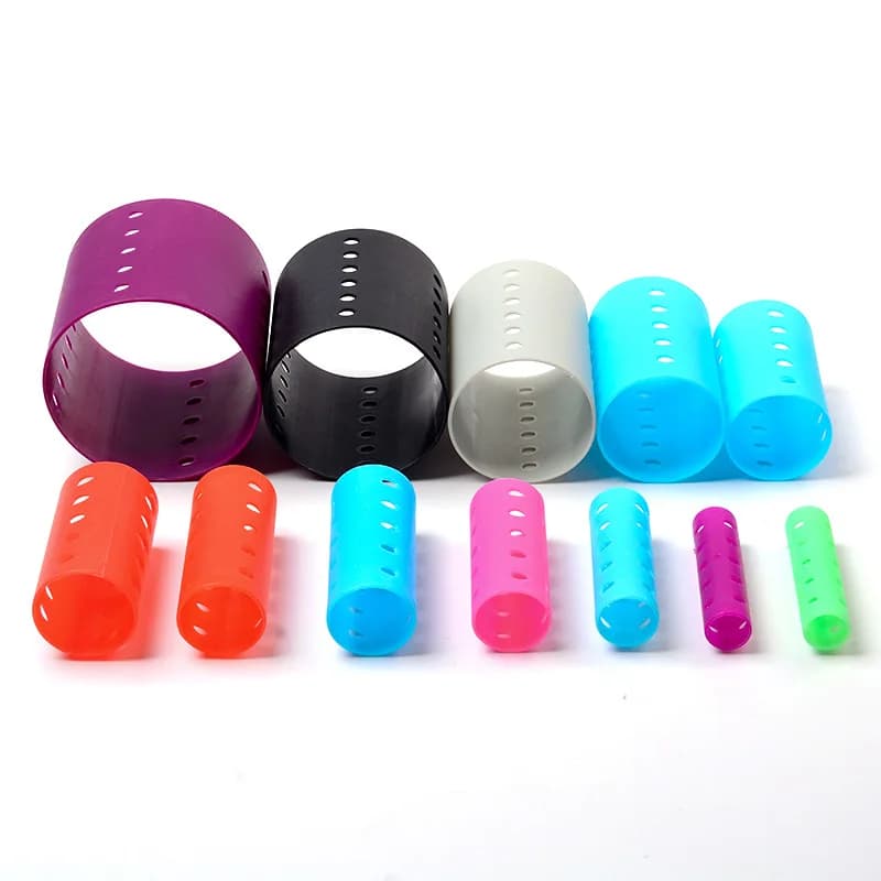 6/10/14 pieces fringe root hair soft hair clips for lazy hair styling upper hairpins bigodini fringe curling barrel hair clip tools