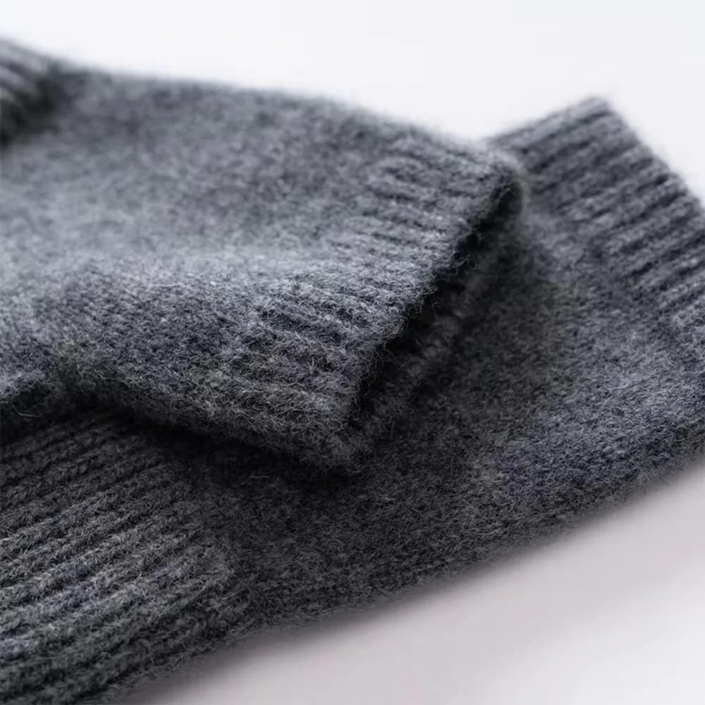 Cute Solid Color Knitted Gloves Soft Wool Half Finger Gloves Korean Style Fingerless Mittens Adults