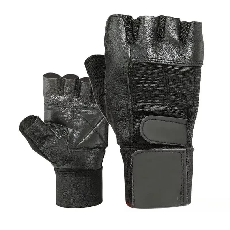 2026for Customizable Half Finger Leather Fitness Gloves 100 Pairs High Quality Heavy Weightlifting Gear for Gym and Sports