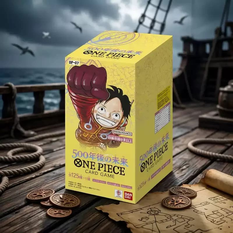 One Piece OPCG OP-07 500 Years in the Future Booster Pack Booster Box Anime Collection Cards Trading Card Game Gift for Fans