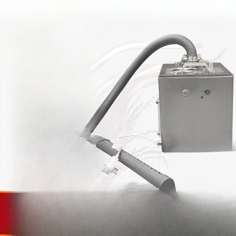 Rilevatore di modelli di flusso di gas per generatore di fumo d'acqua pura, laboratorio di purificazione bifarmaceutica, tester per la direzione del flusso di gas
