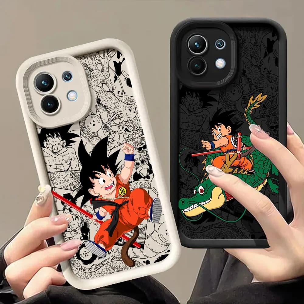 Cover per telefono Anime Goku per Huawei P50 Honor X7d X9d 400 300 X6B 200 X8A X8C X9b X9a 90 Magic8 Magic7 X9c Smart Lite Pro 4G 5G