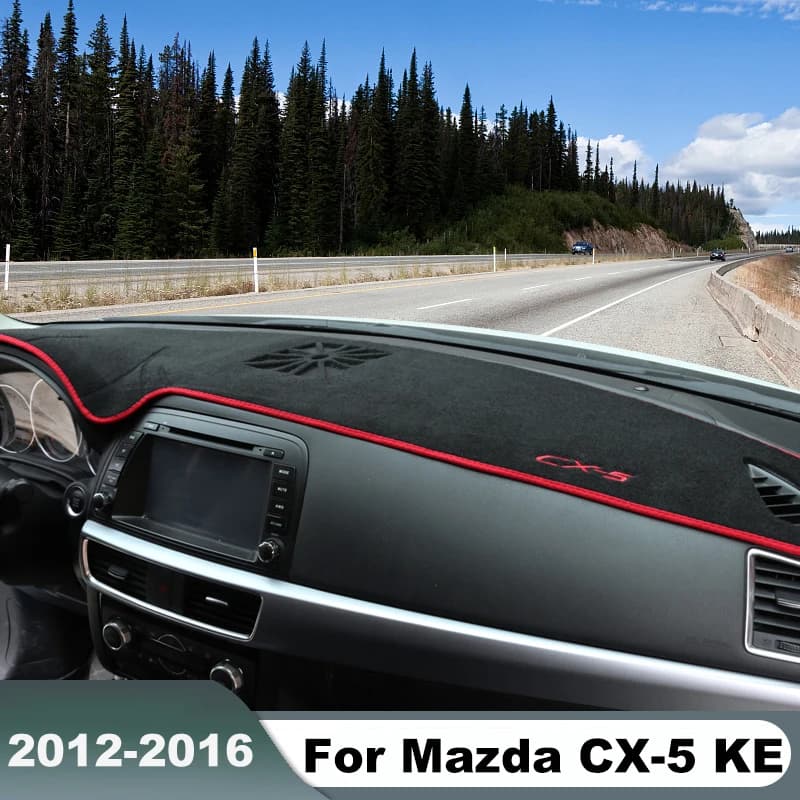 Per Mazda CX-5 CX5 CX 5 KE 2012 2013 2014 2015 2016 Copertura del cruscotto dell'auto Evitare la luce Pad Parasole Zerbino Anti-UV Tappeto Accessori