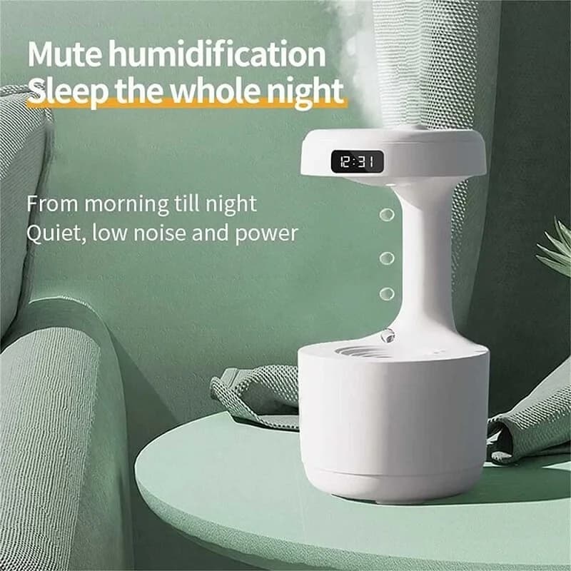 Umidificatore antigravità Nuovo umidificatore ad ultrasuoni con doppia protezione dallo spegnimento Umidificatore d'aria di grande capacità per casa/ufficio