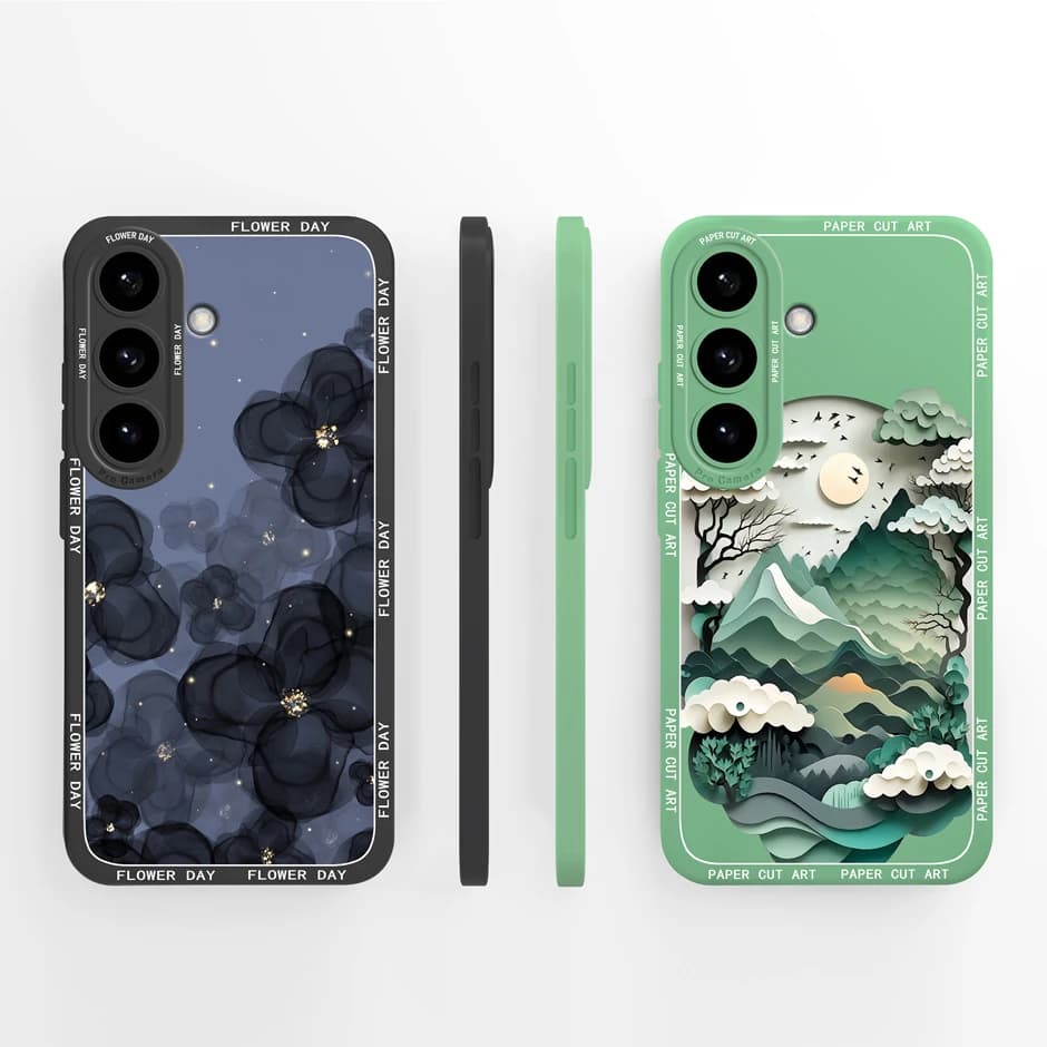 For Samsung Galaxy S26 Plus Ultra Case Oil Painting Flower Liquid Silicone Protective Cover For SamsungGalaxyS26Plus Ultra Funda