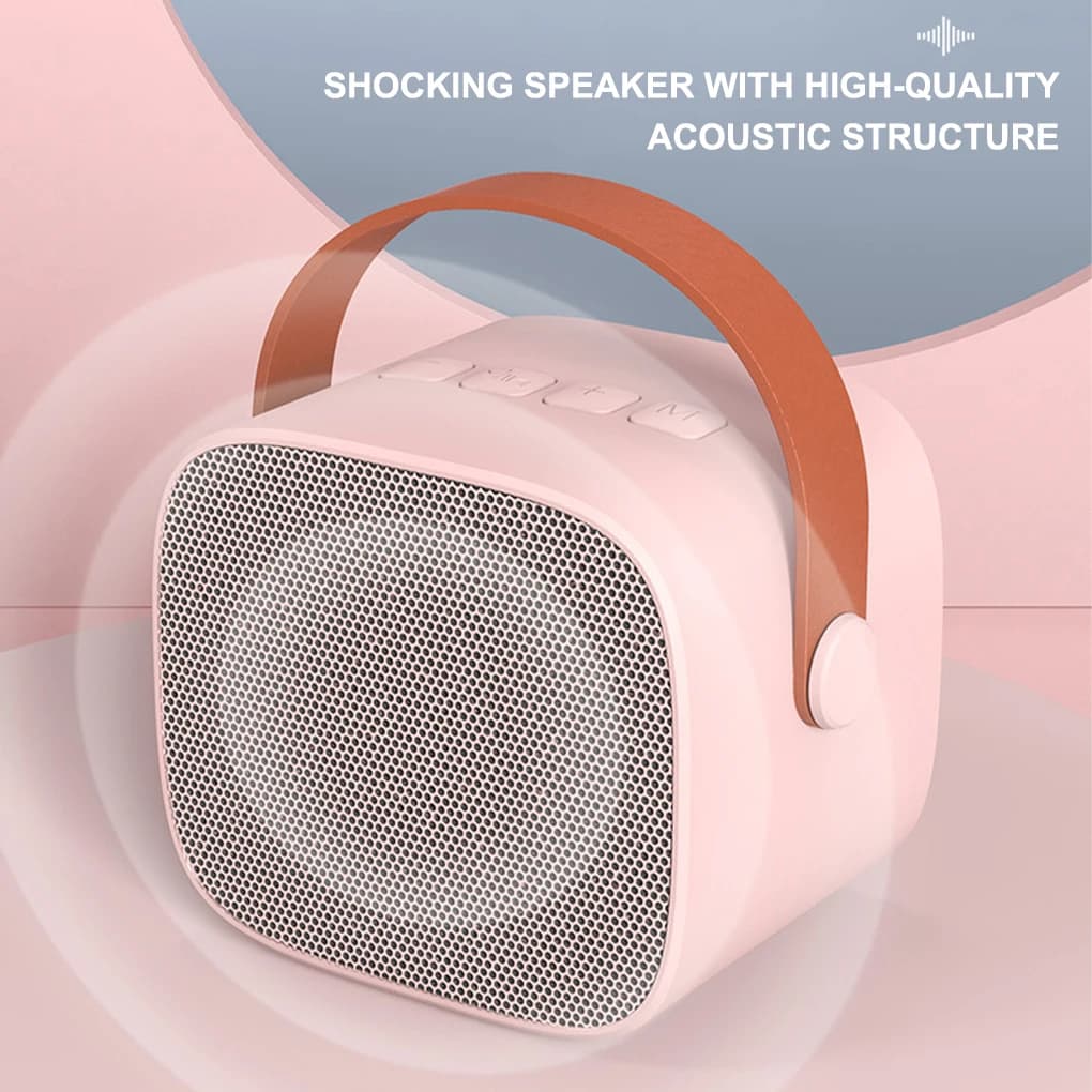 Lettore Multiformato ABS con Microfono Incluso - Macchina per Karaoke Portatile YOHIA Bluetooth