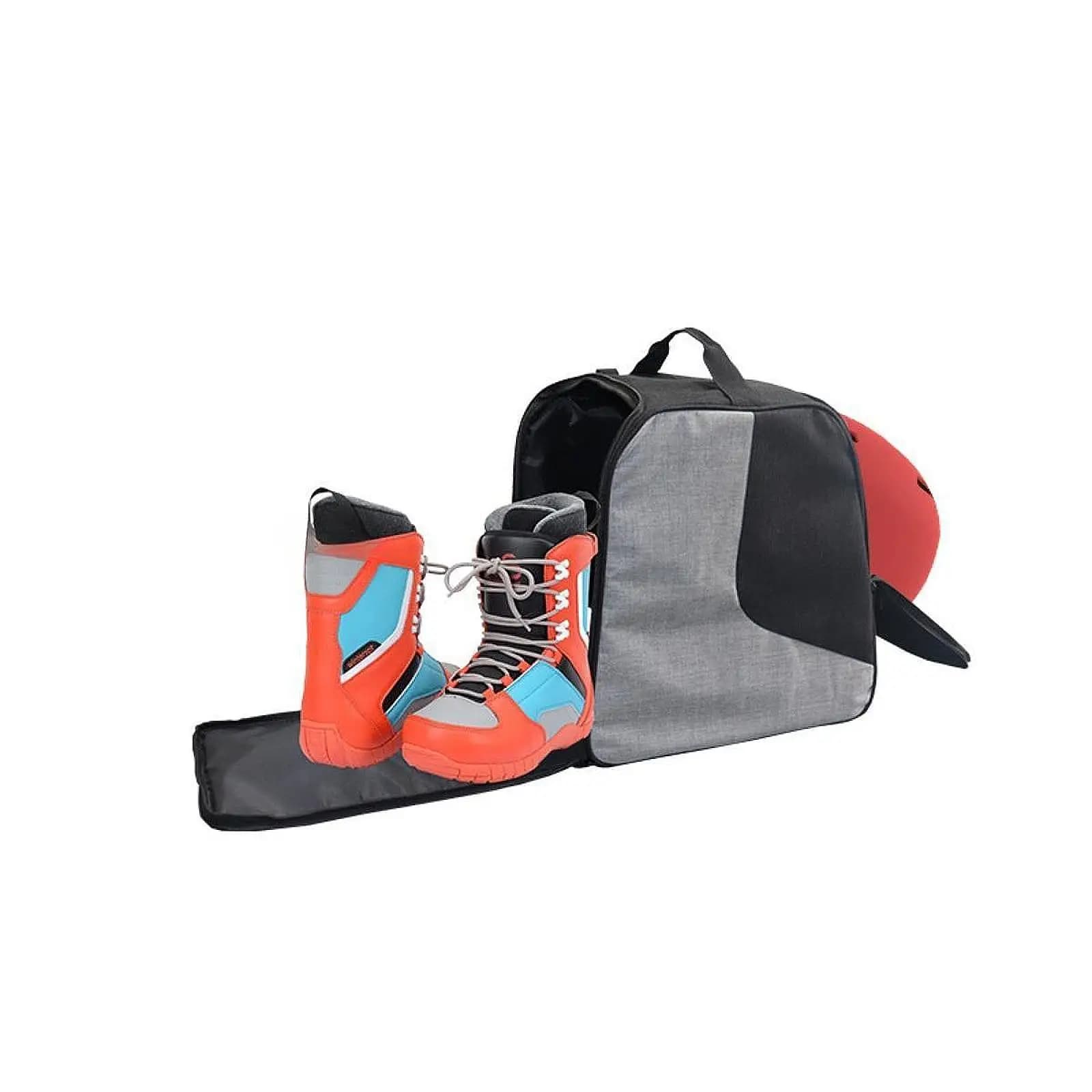 Borsa per Scarponi da Sci 600D in Tessuto Impermeabile, Borsa da Trasporto per Scarponi da Neve, Borsa Invernale per Esterni con Tracolla Regolabile, Borse Porta Scarponi da Sci