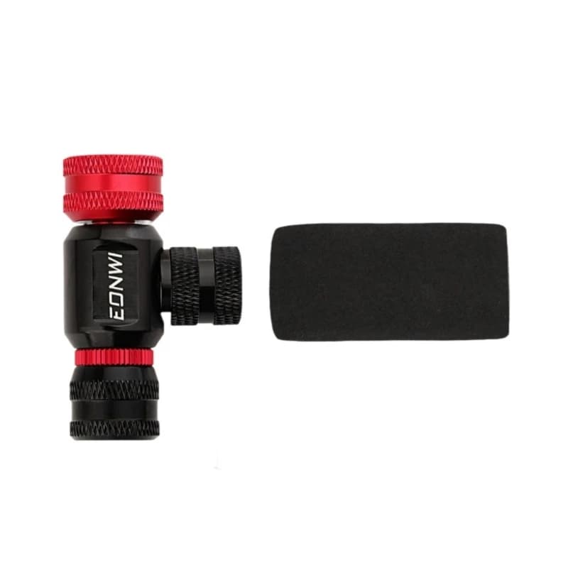 Gonfiatore per pneumatici CO2 per bici Pompe per riempimento pneumatici CO2 con manicotto isolato Pompaggio rapido Pompa